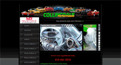 Desktop Screenshot of collingdaleperformance.com